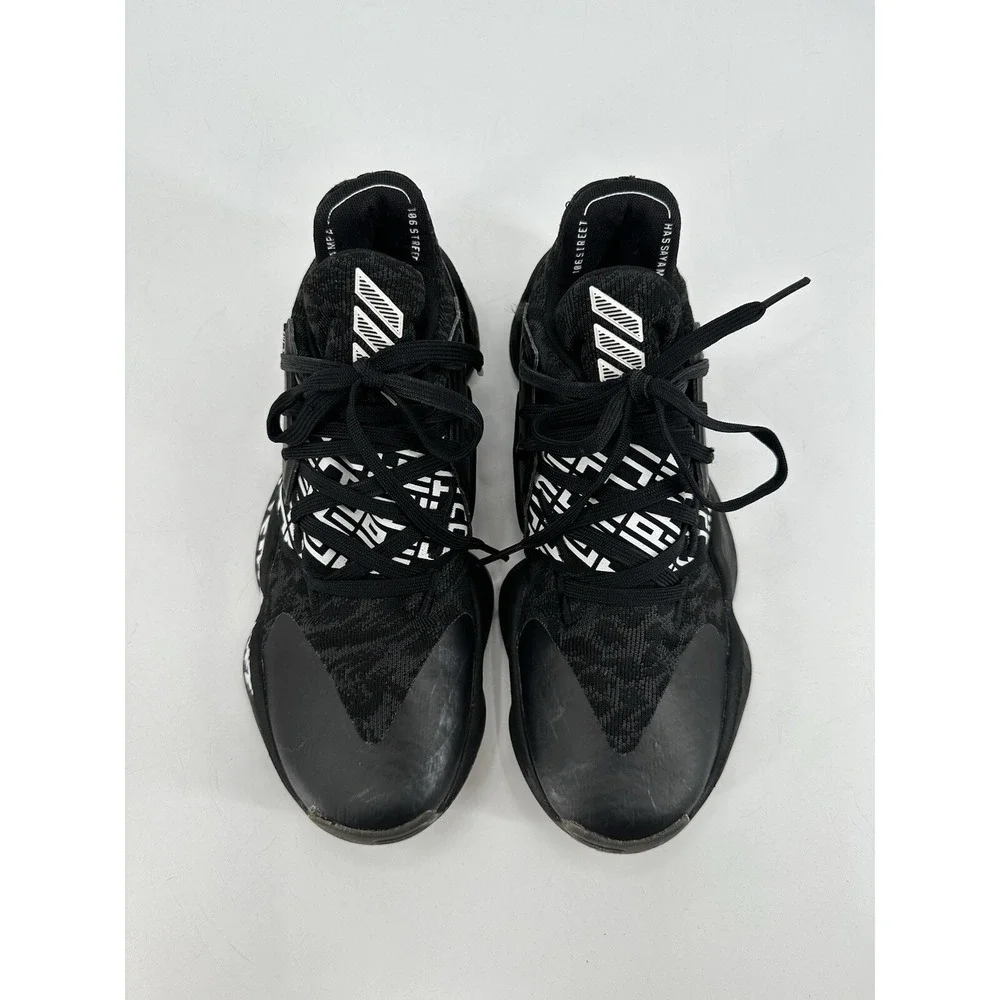 Adidas Harden Shoes Men's Size 8‎ Vol. 4 Core Black 2019 Basketball Sneakers